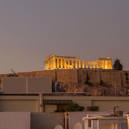 Minimal Apartment On The Shadow Of The Acropolis Atena Exterior foto